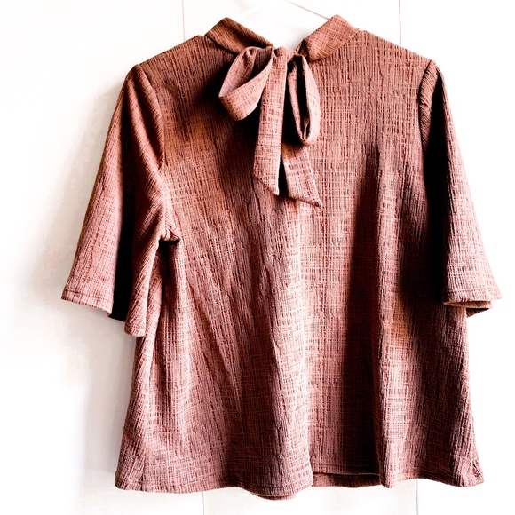 Anthropologie Tops - NWT anthropologie "betty tie back" top size medium